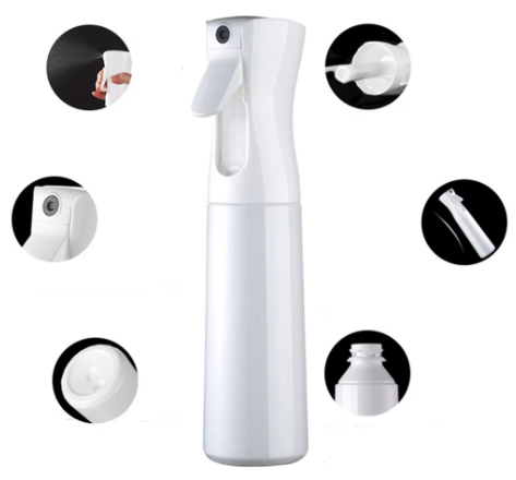 Hair Care Lotion - High Pressure Continuous Mist Spray Bottle