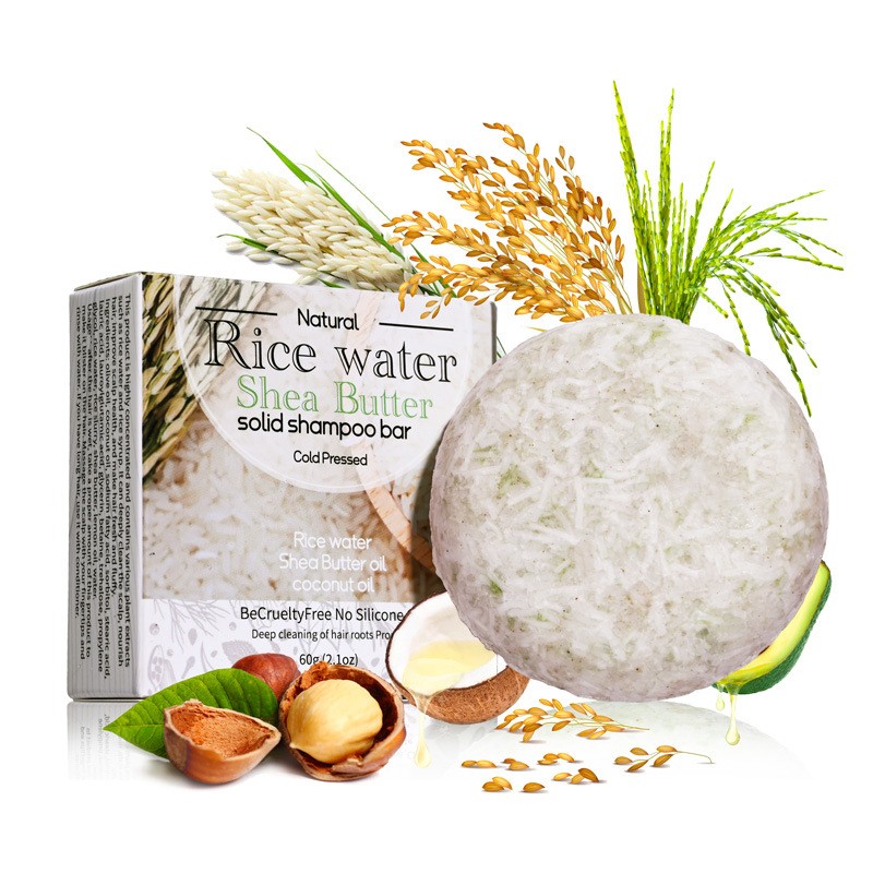 XF 60g Rice Shampoo Bar 100% N - Hair Care Organic recension och pris