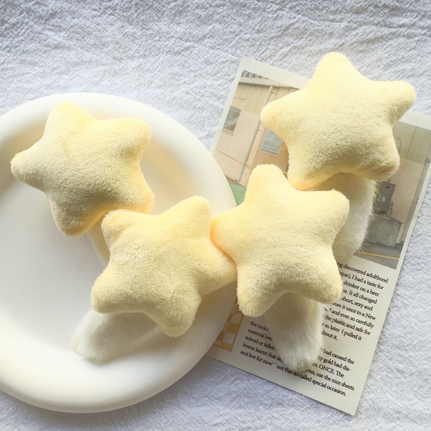 Cute Cream Yellow Plush Star B - Hair Care Lotion recension och pris