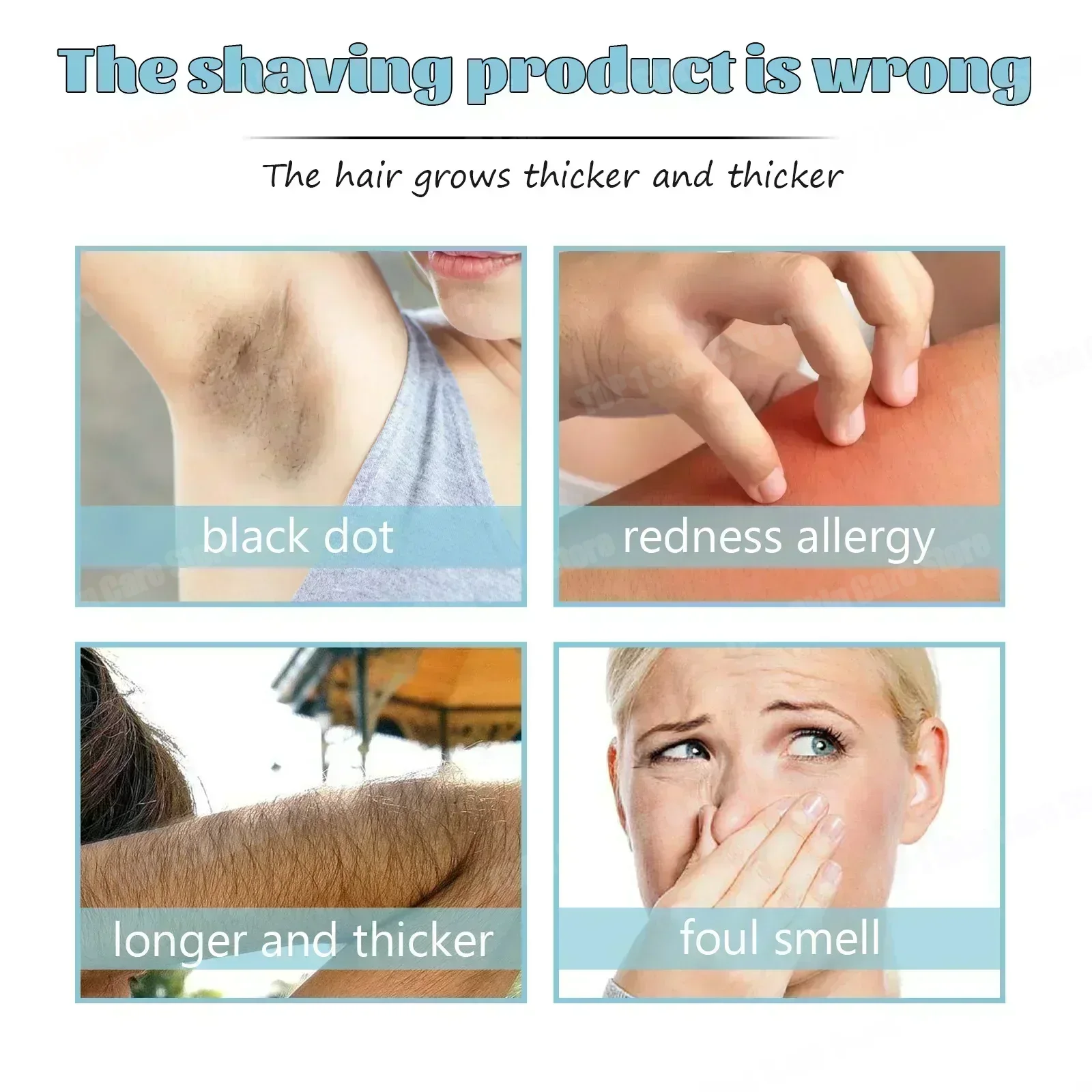 Hair Removal Spray Powerful Ha - Hair Care Korean Products recension och pris