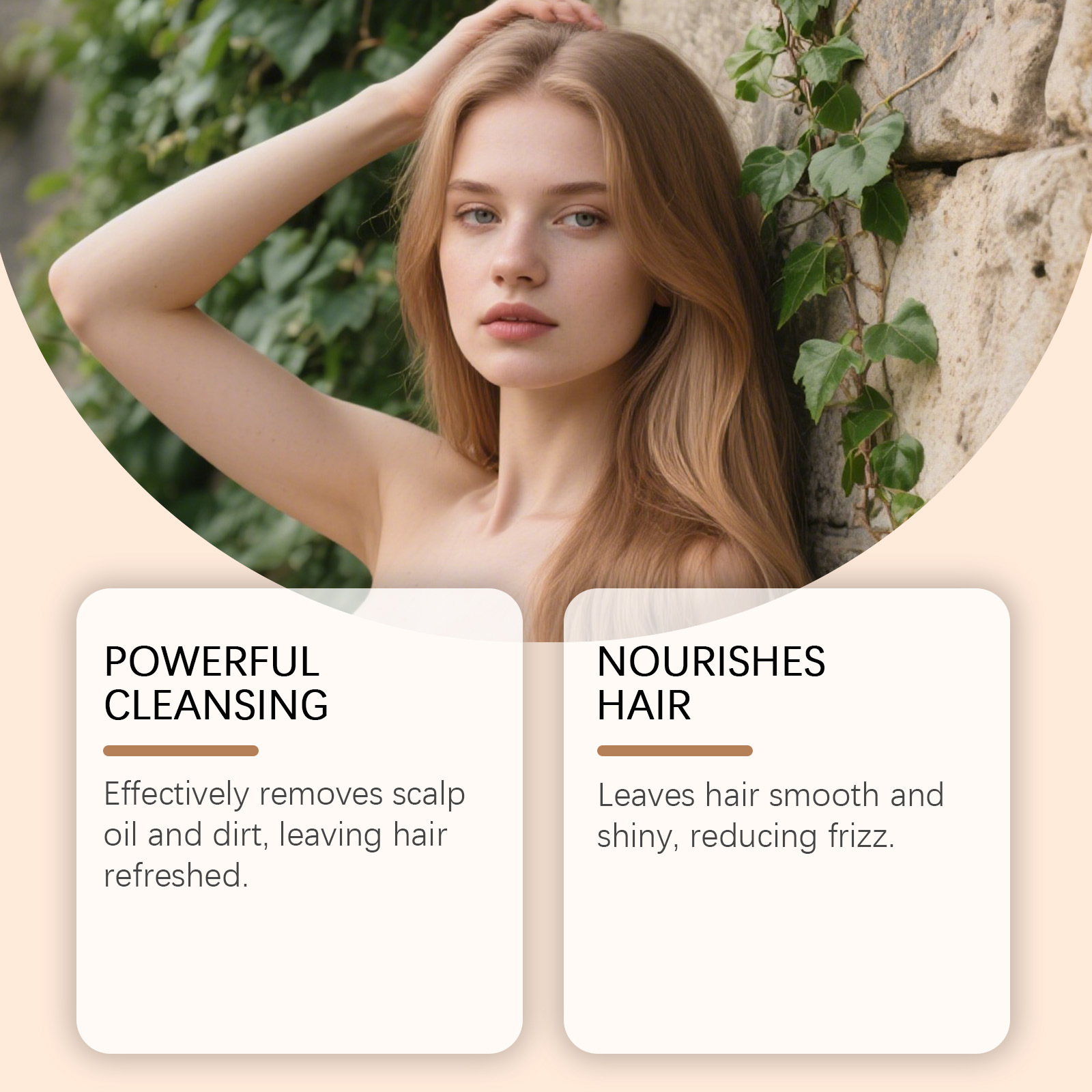 Castor Oil Nourishing Shampoo  - Hair Care Dandruff recension och pris