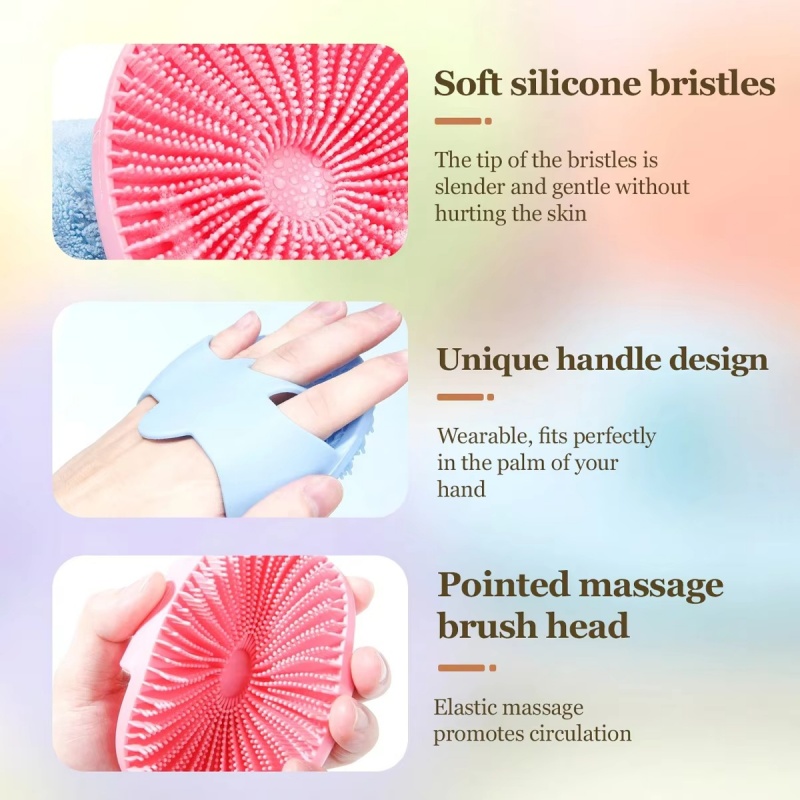2Pcs Silicone Scalp Massage Br - Hair Care Dandruff recension och pris