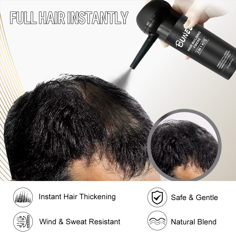 BUNEE Press-Fit Hair Fiber Pow - Hair Care Products recension och pris