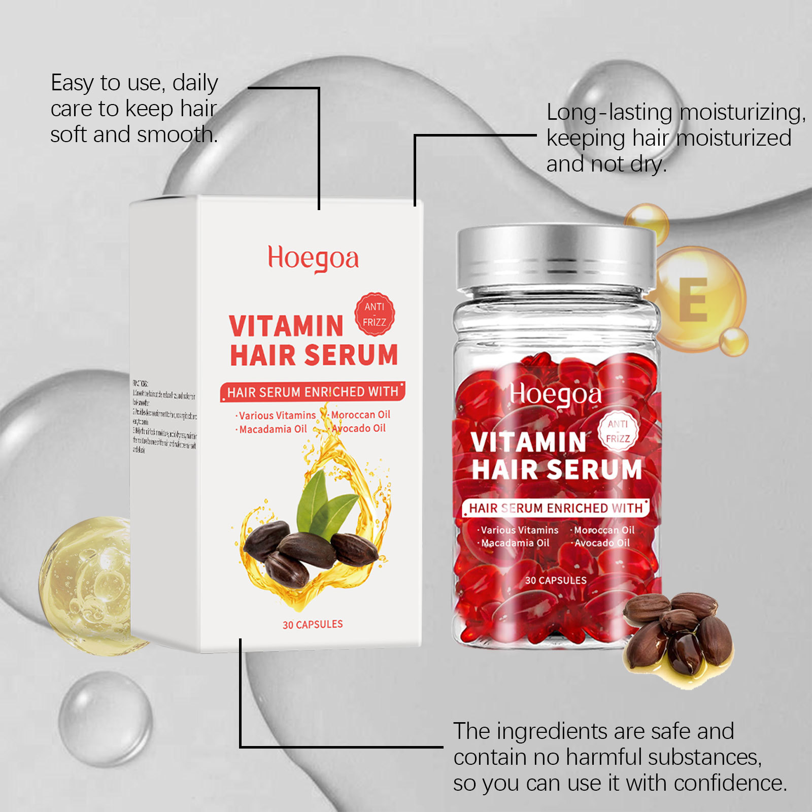 Vitamin Hair Care Serum Capsul - Hair Care Products recension och pris